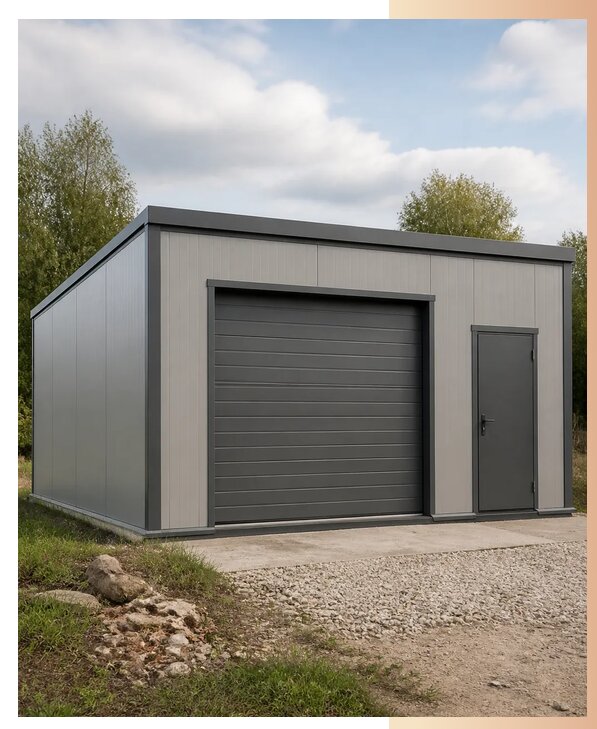 Хозблоки-гаражи для дачи в Донском по цене от 151980 р. | БытовкаПрофи-Днс